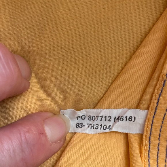 Tommy Bahama Men’s Orange Sherbet Long Sleeve Button -Up Shirt. XL - Picture 10 of 15